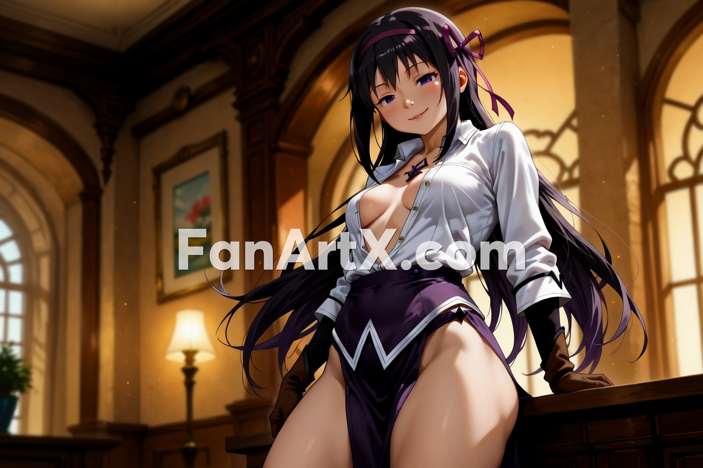 Akemi Homura Puella Magi Madoka Magica Fanart 3123906